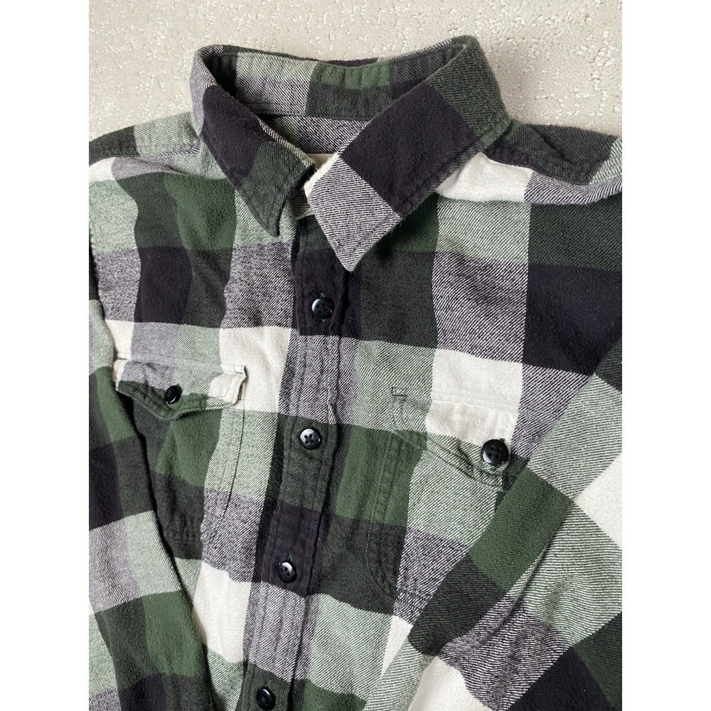 Vintage 90s American Eagle Button Up Shirt Mens XL‎ Flannel Checkered Grunge